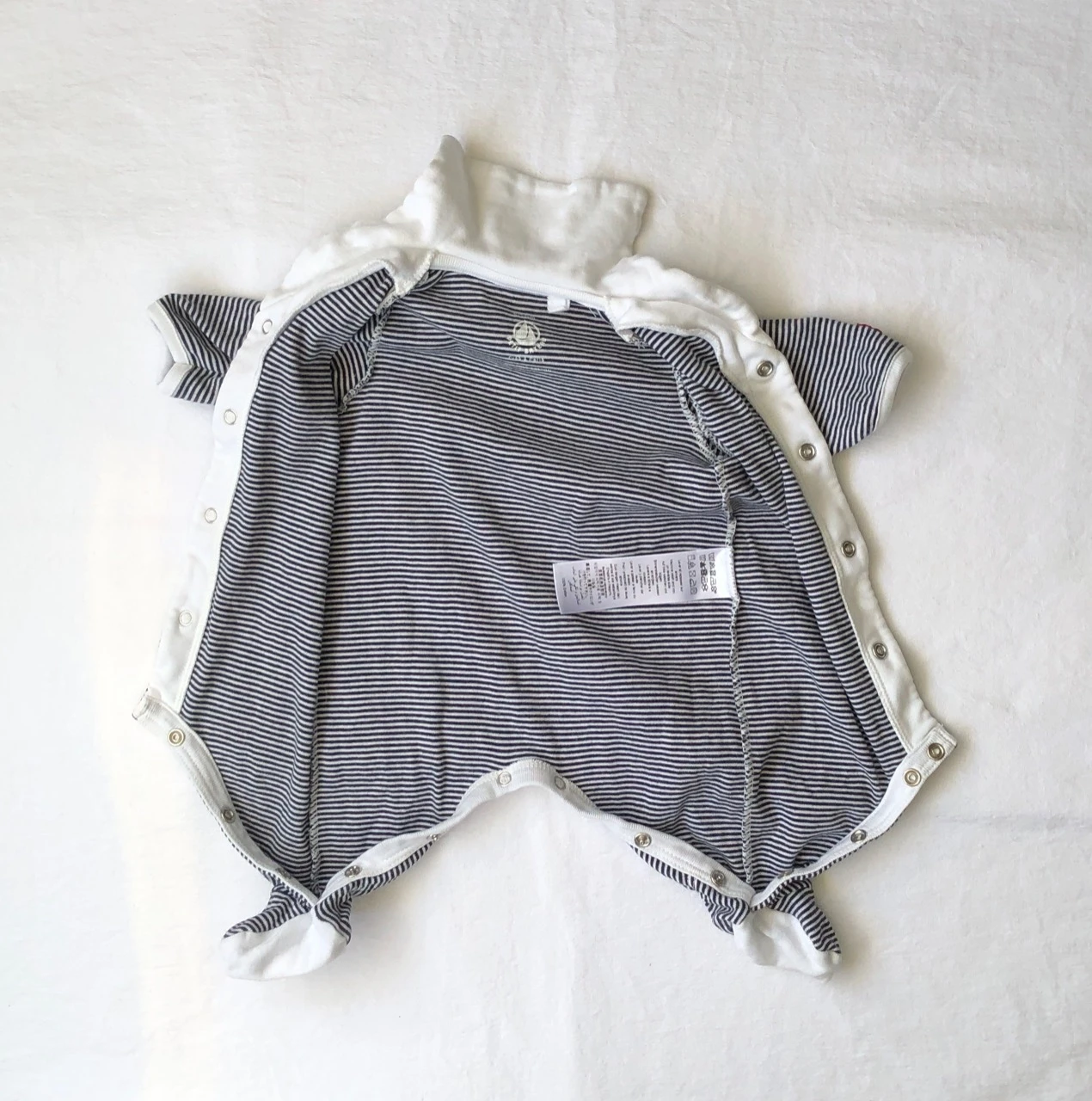 Thin Petit Bateau newborn pajamas – photo 6